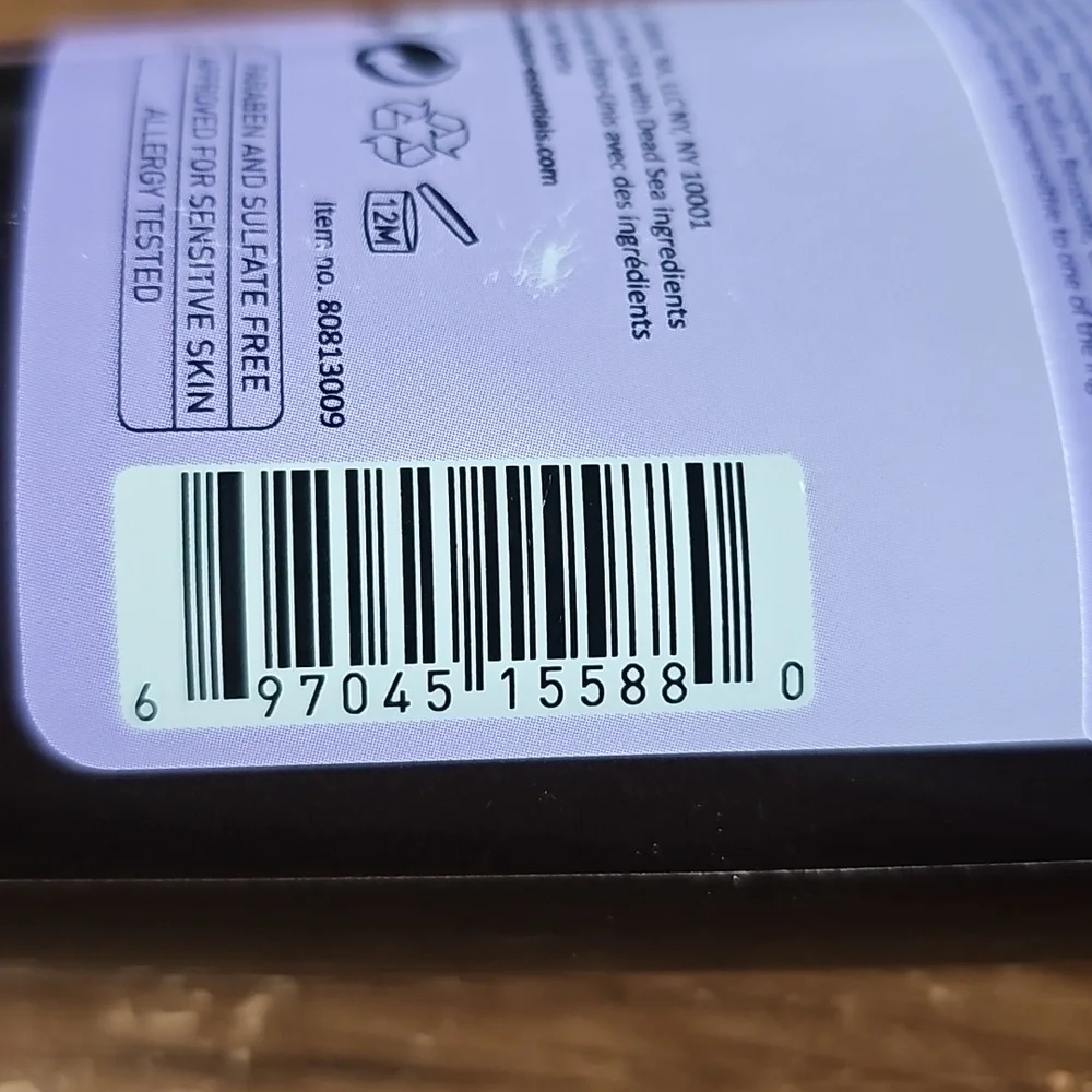 New AHAVA Dead Sea Essentials Lavender Salt Scrub - Sealed 7.5 Fl - Picture 4 of 4
